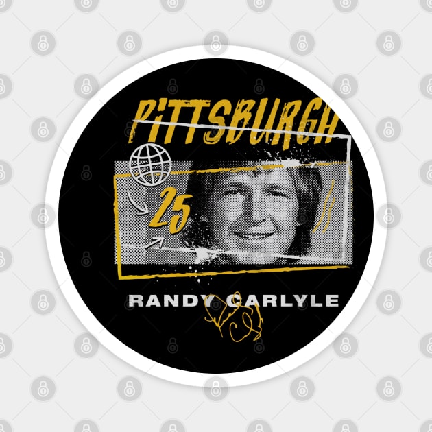 Randy Carlyle Pittsburgh Tones Magnet by lavonneroberson